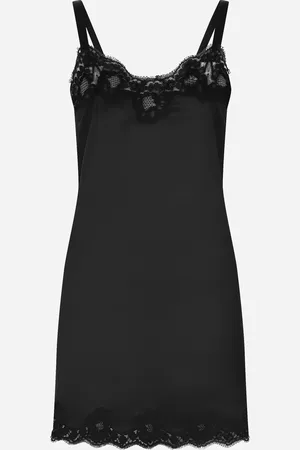 Dolce & Gabbana Combinación De Lencería En Raso Con Encaje - Mujer Lingerie Seda 2