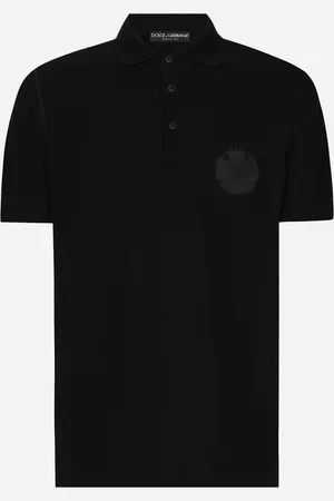 Dolce & Gabbana Polo De Algodón Con Logotipo Dg Bordado - Hombre Camisetas Y Polos 44