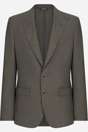 Dolce & Gabbana Chaqueta Taormina De Lana Con Botonadura Sencilla - Hombre Trajes Y Americanas 48