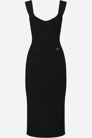 Dolce & Gabbana Vestido Sin Mangas En Punto De Viscosa - Mujer Vestidos 40