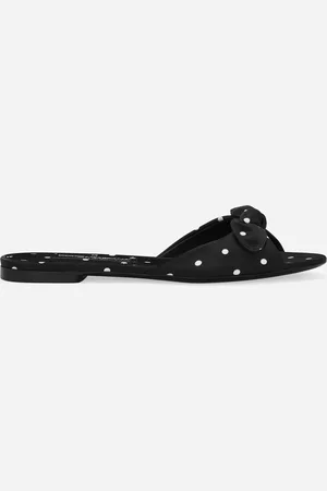 Dolce & Gabbana Sandalia De Raso Estampado - Mujer Palas 37.5