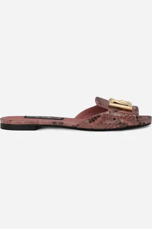 Dolce & Gabbana Sandalia De Pitón - Mujer Palas 36