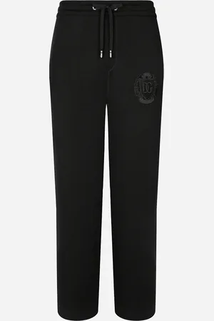 Dolce & Gabbana Pantalón De Chándal De Lana - Hombre Pantalones Largos Y Cortos 46