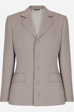 Dolce & Gabbana Chaqueta Dolce De Botonadura Sencilla De Lana Elástica - Hombre Trajes Y Americanas 50