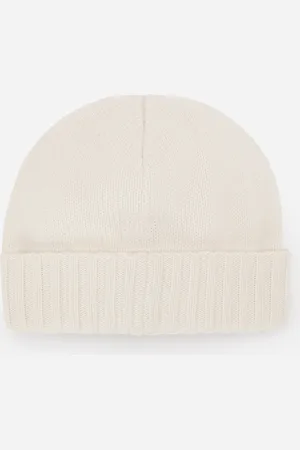 Dolce & Gabbana Gorro De Cachemira Con Logotipo Dg Bordado - Mujer Sombreros Y Guantes Onesize
