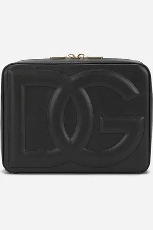 Dolce & Gabbana Bolso Bandolera Logo Mediano En Piel De Becerro - Mujer Bolsos Al Hombro Y Bandoleras Piel Onesize