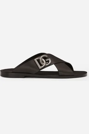 Dolce & Gabbana Sandalia En Piel De Becerro - Hombre Sandalias Y Slides Piel 39