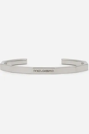 Dolce & Gabbana Pulsera Con Logotipo - Hombre Bisutería Metal Onesize