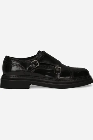 Dolce & Gabbana Zapato Monk En Piel De Becerro Cepillada - Hombre Mocasines Y Mocasines Driver Piel 44