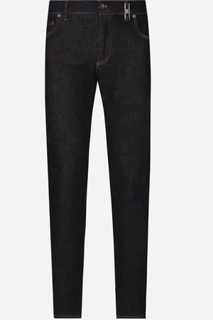 Dolce & Gabbana Vaqueros Slim De Denim Elástico - Hombre Denim 44