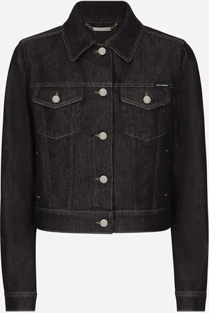 Dolce & Gabbana Cazadora Cropped En Denim De Algodón - Mujer Denim 36