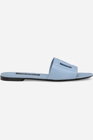 Dolce & Gabbana Sandalia En Piel De Becerro - Mujer Palas Piel 35.5