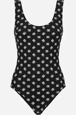 Dolce & Gabbana Bañador Olímpico Con Estampado Del Logotipo Dg - Mujer Moda Baño 1