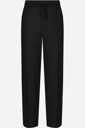 Dolce & Gabbana Pantalón De Chándal De Lana - Hombre Pantalones Largos Y Cortos 48