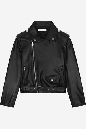 Dolce & Gabbana Cazadora Motera De Piel - Mujer Abrigos Y Chaquetones 5 Years