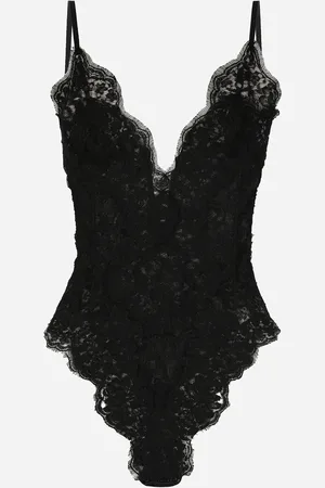 Dolce & Gabbana Bodi De Tul Y Encaje Chantilly - Mujer Lingerie 2