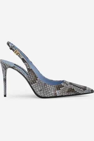 Dolce & Gabbana Zapato Destalonado De Pitón - Mujer Zapatos De Salón Y Destalonados 35.5