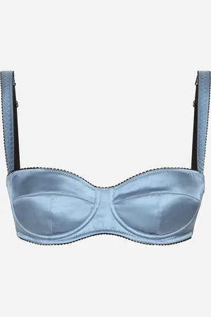 Dolce & Gabbana Sujetador Balconette De Raso - Mujer Lingerie Seda 1b