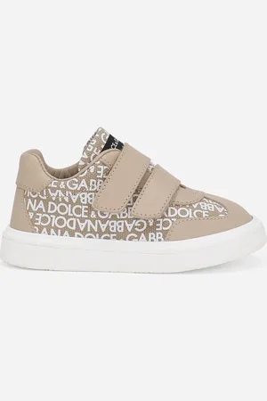Dolce & Gabbana Zapatilla Baja De Lona Con Logotipo Estampado - Hombre Zapatos Primeros Pasos (19-26) 20