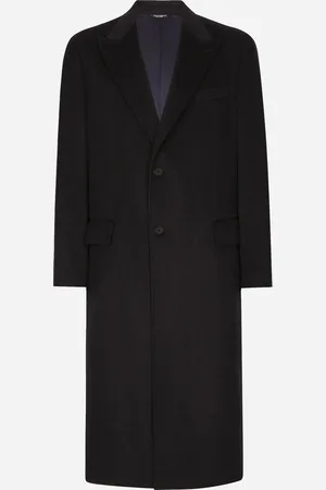 Dolce & Gabbana Abrigo De Botonadura Sencilla En Cachemira - Hombre Abrigos Y Chaquetas 46
