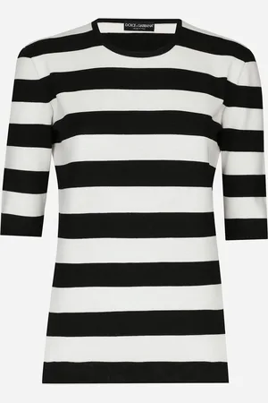Dolce & Gabbana Jersey De Lana Con Rayas En Intarsia - Mujer Prendas De Punto 36