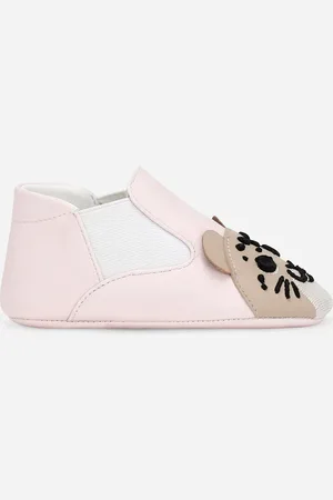 Dolce & Gabbana Zapatilla Baja En Piel De Cordero Con Leopardino - Hombre Zapatos Recién Nacido (16-20) 16