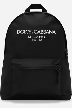 Dolce & Gabbana Mochila De Nailon Con Logotipo - Hombre Accesorios Onesize
