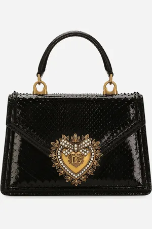 Dolce & Gabbana Bolso Devotion Pequeña En Pitón - Mujer Bolsos Al Hombro Y Bandoleras Onesize