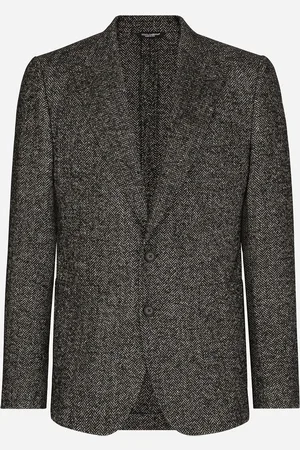 Dolce & Gabbana Chaqueta Portofino De Botonadura Sencilla De Lana - Hombre Trajes Y Americanas 46