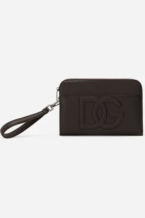 Dolce & Gabbana Cartera De Mano Mediana En Piel De Ciervo - Hombre Porta Documentos Y Carteras De Mano Onesize