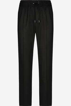 Dolce & Gabbana Pantalón De Chándal De Franela - Hombre Pantalones Largos Y Cortos 46