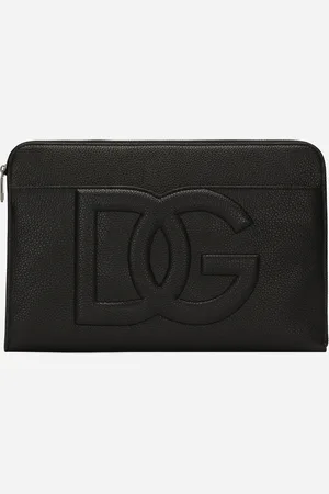Dolce & Gabbana Cartera De Mano Grande En Piel De Ciervo - Hombre Porta Documentos Y Carteras De Mano Onesize