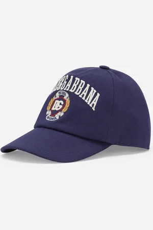 Dolce & Gabbana Gorra De Sarga Con Visera Y Logotipo - Hombre Accesorios S