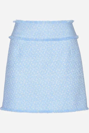 Dolce & Gabbana Minifalda De Tweed Raschel - Mujer Faldas 38