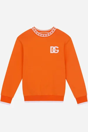 Dolce & Gabbana Sudadera De Cuello Redondo En Punto Con Logotipo Dg - Hombre Camisetas Y Sudaderas Algod�n 3 Years
