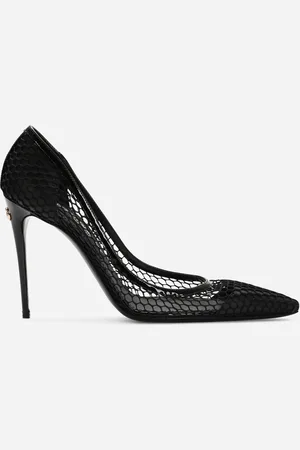 Dolce & Gabbana Zapato De Salón De Red Y Charol - Mujer Zapatos De Salón Y Destalonados 39