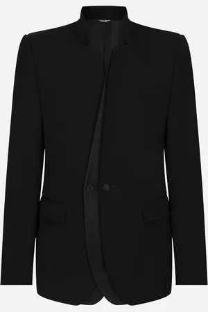 Dolce & Gabbana Chaqueta De Botonadura Sencilla De Lana - Hombre Trajes Y Americanas Lana 48