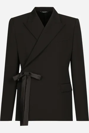 Dolce & Gabbana Chaqueta De Botonadura Doble De Lana - Hombre Trajes Y Americanas Lana 50