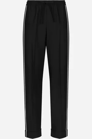 Dolce & Gabbana Pantalón De Lana - Hombre Pantalones Largos Y Cortos 44
