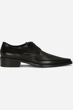 Dolce & Gabbana Derby De Becerro - Mujer Zapatos Planos 36