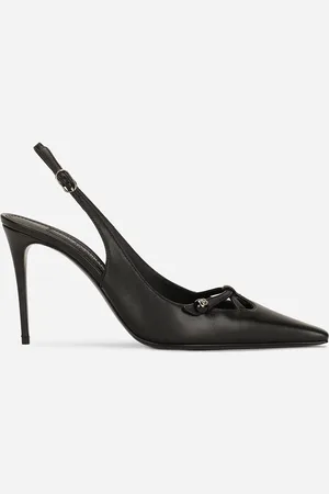 Dolce & Gabbana Zapato Destalonado De Napa - Mujer Zapatos De Salón Y Destalonados 36