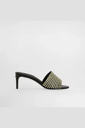 Dolce & Gabbana Sandalia En Piel De Becerro - Mujer Sandalias Y Cuñas Multicolor 37