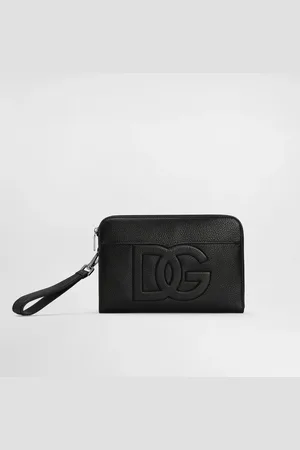Dolce & Gabbana Cartera De Mano Mediana En Piel De Ciervo - Hombre Porta Documentos Y Carteras De Mano Onesize