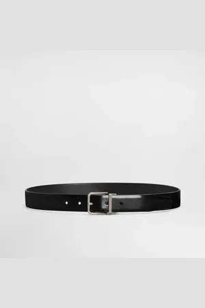 Dolce & Gabbana Brushed Calfskin Belt - Hombre Cinturones Piel 80