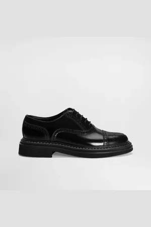 Dolce & Gabbana Zapato Oxford En Piel De Becerro Cepillada - Hombre Con Cordones Piel 44