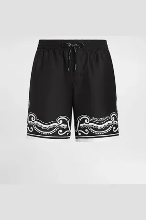 Dolce & Gabbana Bañador Bóxer Medio Con Estampado Bandana - Hombre Moda Baño 2