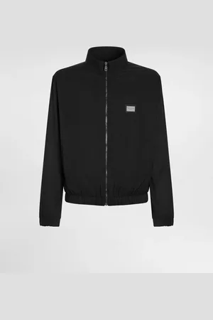 Dolce & Gabbana Blouson En Nylon Léger Avec Plaquette À Logo - Hombre Abrigos Y Chaquetas Negro Tela 46