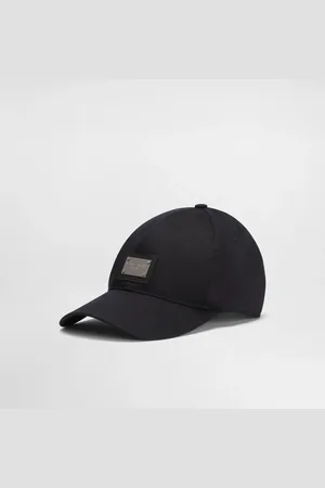 Dolce & Gabbana Gorra De Béisbol De Algodón Con Placa Con Logotipo - Hombre Gorros Y Guantes Algod�n 57