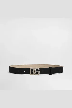Dolce & Gabbana Cinturón De Lona Con Logotipo - Hombre Accesorios Multicolor M