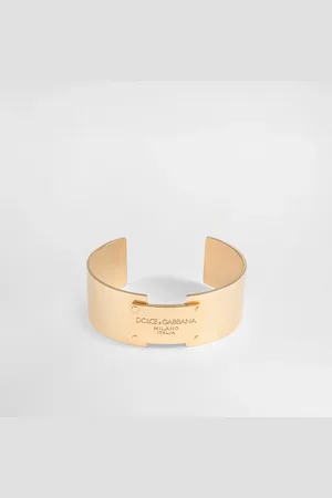 Dolce & Gabbana Pulsera Con Placa Con Logotipo - Hombre Bisutería Metal Onesize